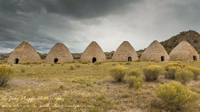 The Ward Charcoal Kilns in White Pine County, Nevada.