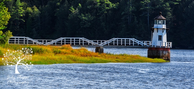 Doubling Point Light on the Kennebec River